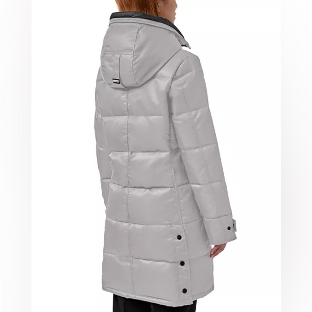 NWT Canada Goose Shelburne Quilted Down Parka Willow Grey XS - Picture 7 of 7